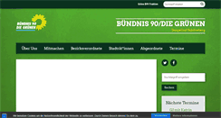 Desktop Screenshot of gruene-ts.de